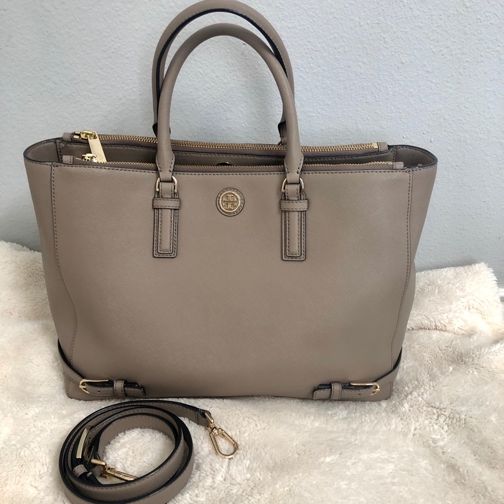 💥price drop💥Tory Burch Robinson Double-Zip Tote